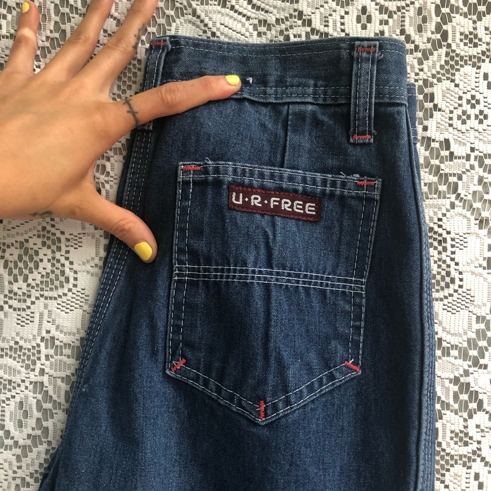Vintage U R FREE denim jeans